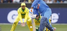 Australia v India: MS Dhoni half-century guides tourists to ODI series win